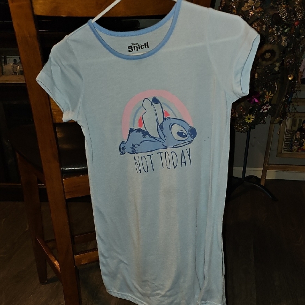 Lilo & Stitch Nightgown. Sz 10/12 Super Cute, Used!